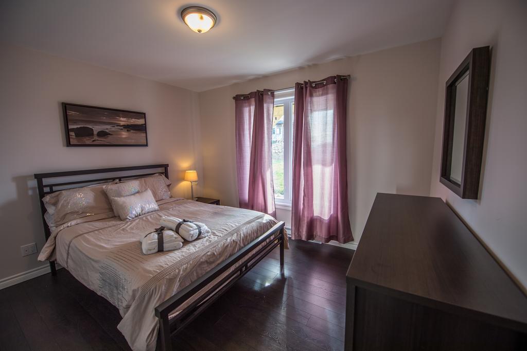 Les Chalets Huppes Du Massif Petite-Riviere-Saint-Francois Δωμάτιο φωτογραφία